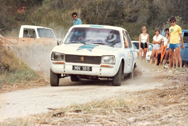 Degale_Watkins BRC 150 rally 1983